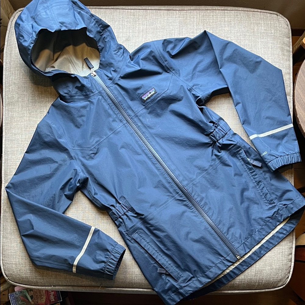 Patagonia H2No Blue Rain Coat Jacket Shell XL 14
